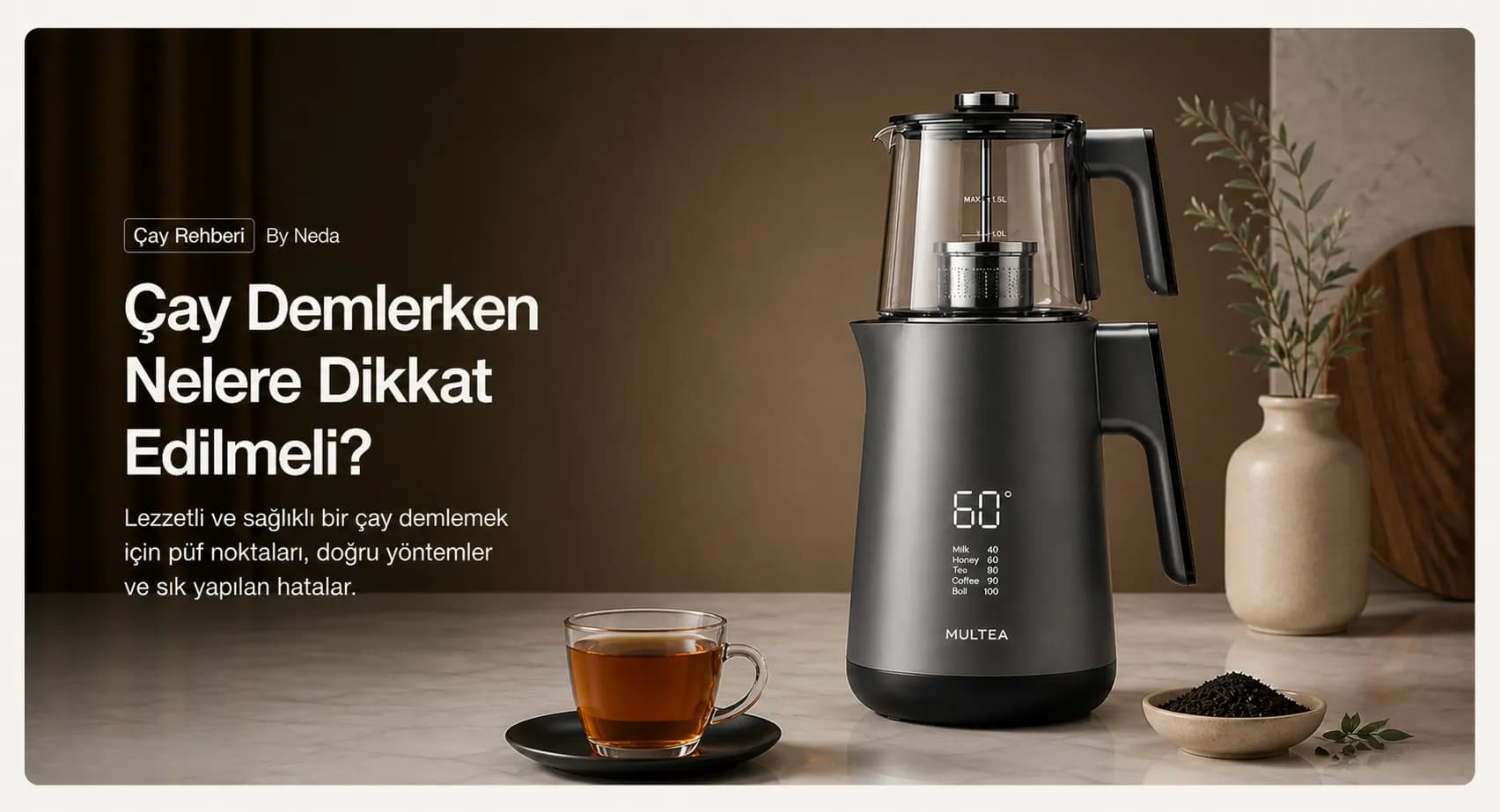 Çay Demlerken Nelere Dikkat Edilmeli?